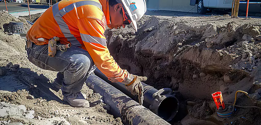 Professional Underground Pipe Repair Services in Shirley, NY.